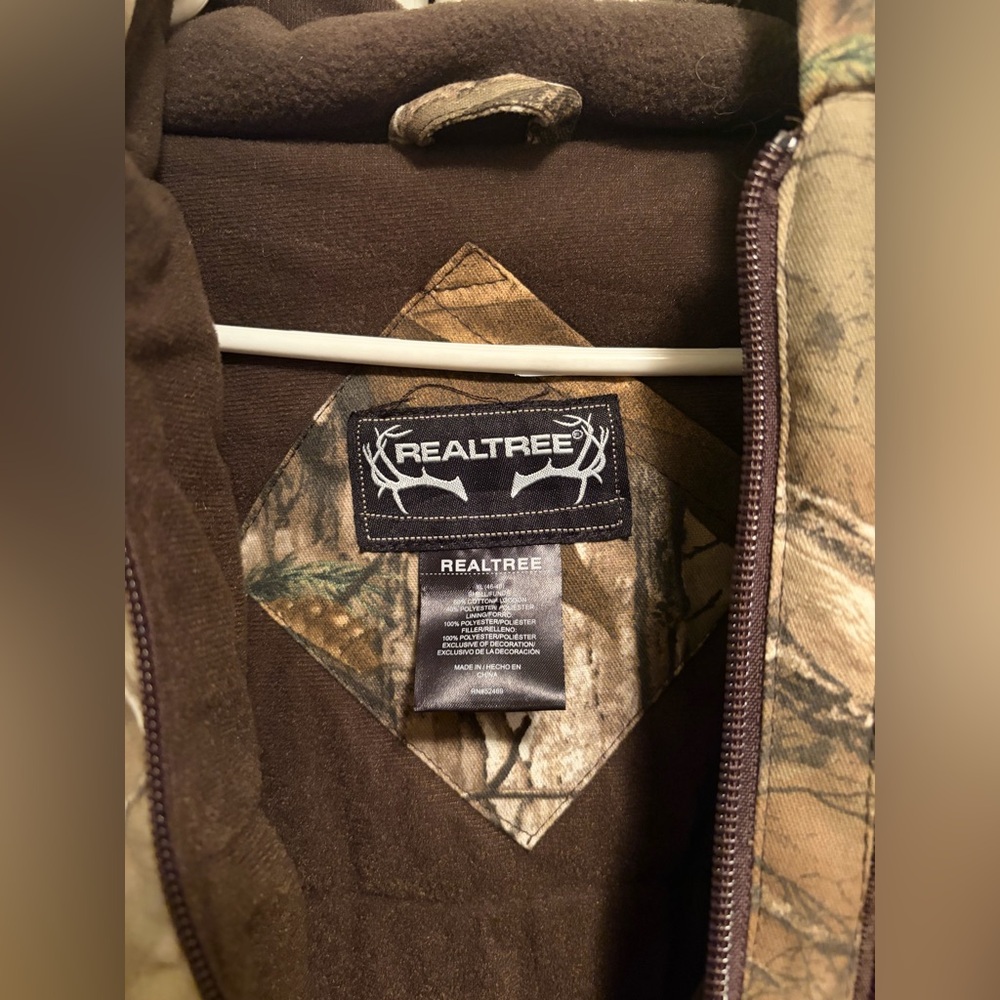 RealTree Men’s Bomber Jacket. Size XL. New with tags - Picture 10 of 10